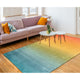 Arca Ombre Indoor Rug, Rainbow, 7'6"x9'6"