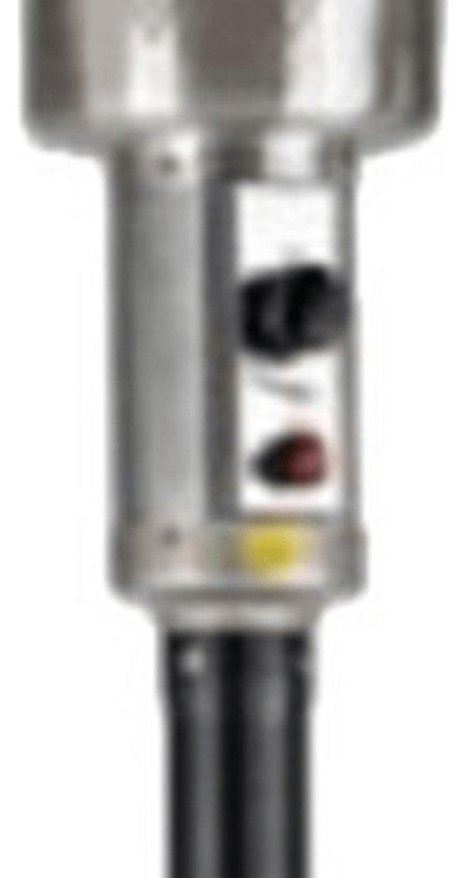 40000 BTU Black Steel Propane Cylindrical Pole Standing Patio Heater