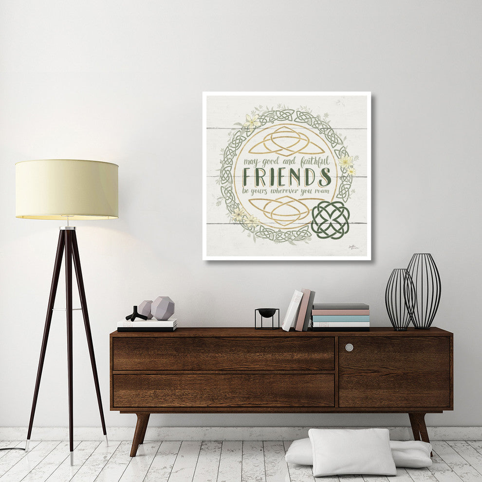 "Irish Blessings IV" Digital Paper Print by Janelle Penner, 42"x42"