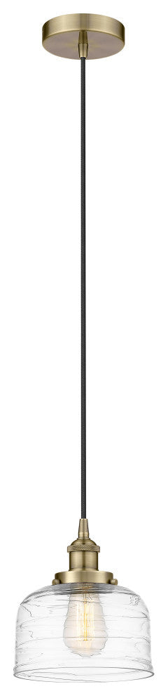 Innovations 616-1PH-AB-G713-LED 1-Light Mini Pendant, Antique Brass