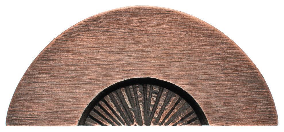 Shield Pewter Cabinet Pull Hawk Hill Hardware, Copper