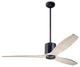 LeatherLuxe Fan, Bronze/Black, 54" Whitewash Blades, Remote Control