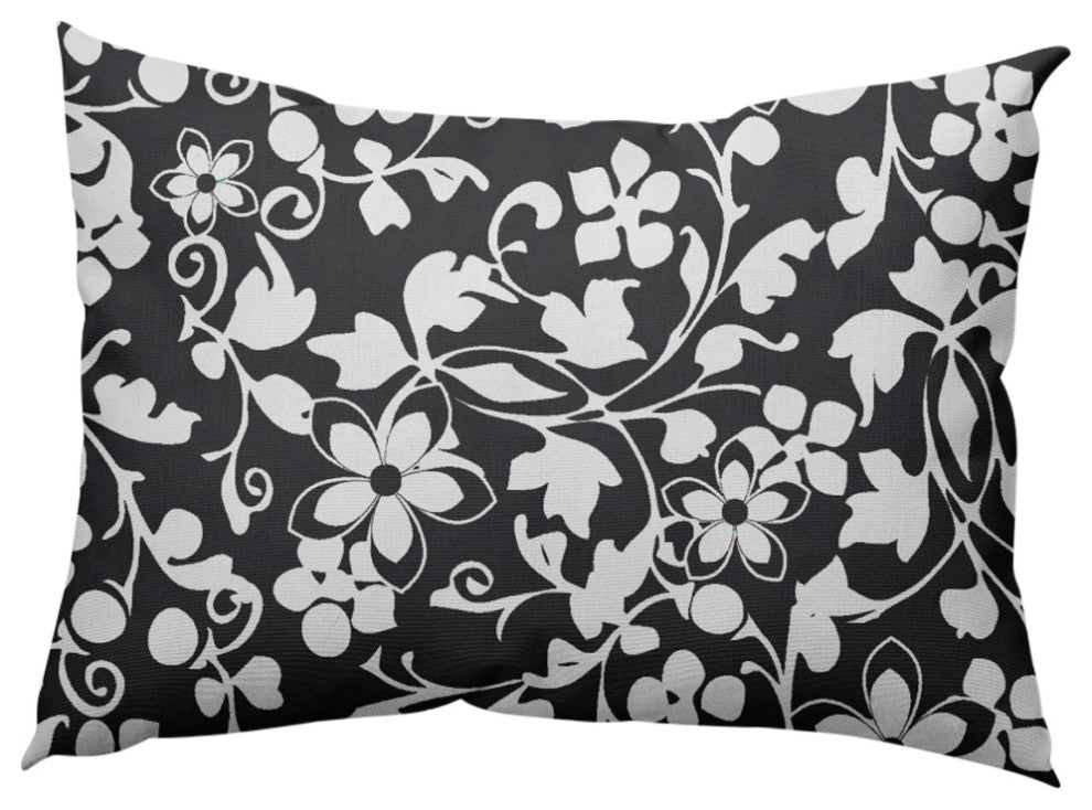 Evelyn Decorative Throw Pillow, Pepper, 14"x20"