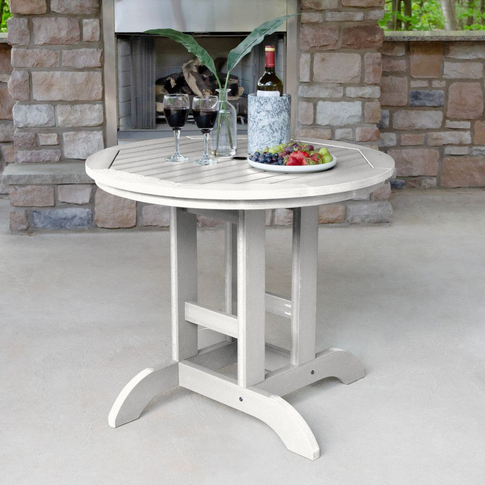 Round Dining Table, 36", White