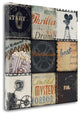 "Cinema 9 Patch" By Eric Yang,Ready to Hang Giclee Print on Gallery Wrap Canvas