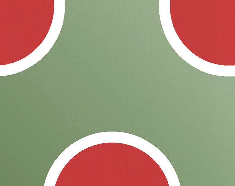Holiday Bubbly Decorative Holiday Geometric Print Hand Towel, Dark Green