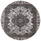 Ahgly Company Indoor Round Mid-Century Modern Area Rugs, 7' Round