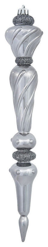 Drop Ornament Drop Ornament , Pewter, 12"