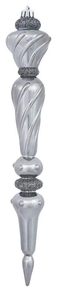 Drop Ornament Drop Ornament , Pewter, 12"