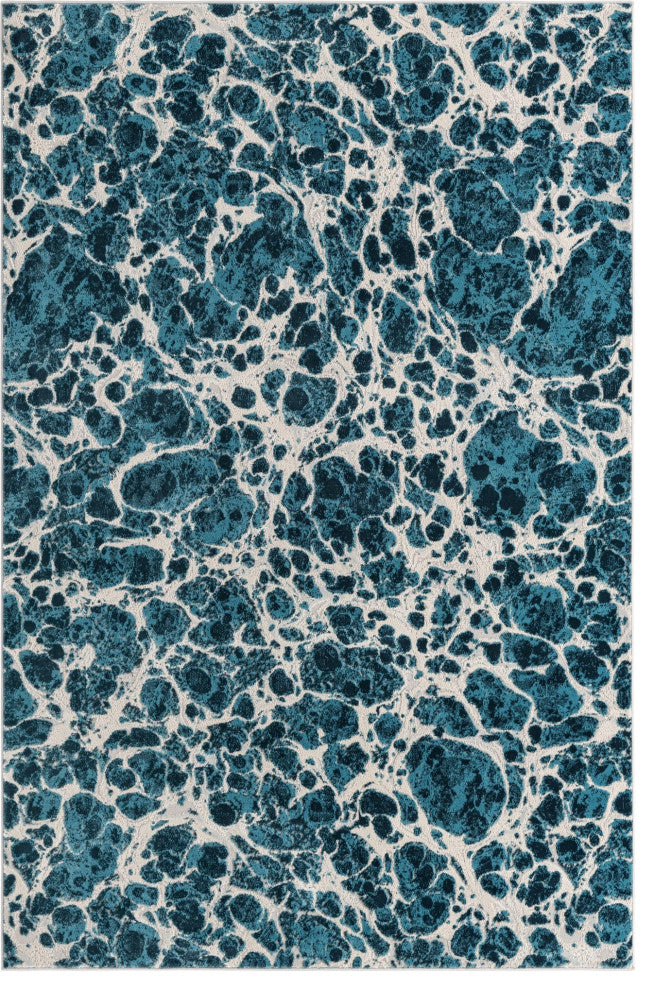Unique Loom Oasis Breeze Area Rug, Blue, 6' 0 X 9' 0 Rectangular