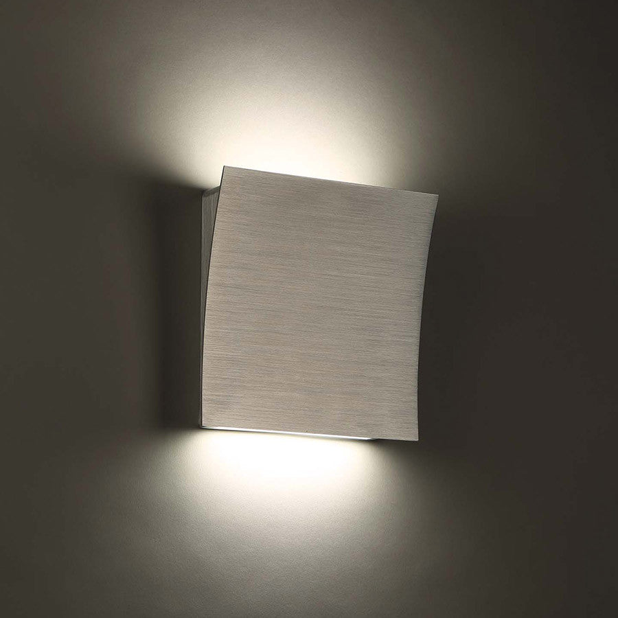 Modern Forms Slide LED Wall Sconce, Brushed Aluminum