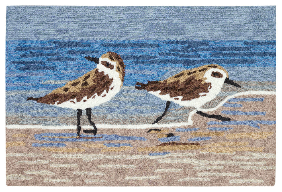 Frontporch Sandpipers Indoor/Outdoor Rug Lake 2'x3'