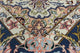 Super Fine Signed Authentic Persian Isfahan Hand Knotted Silk Area Rug, 5'x8'