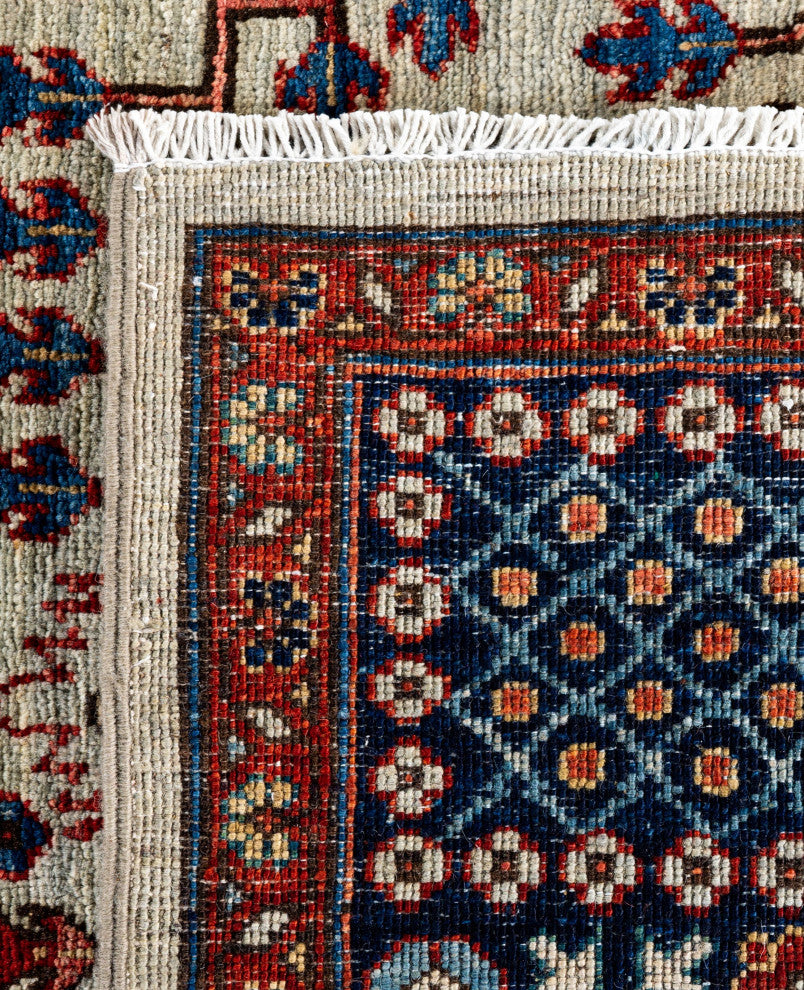 Serapi One-of-a-Kind Hand-Knotted Area Rug Light Gray, 8'0" x 9'11"