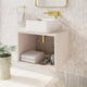 Concorde 24'' Wall-Hung Vanity, White Oak