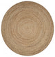 Classic Simple Natural Jute Area Rug