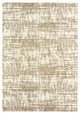 Viviana Distressed Solid Ivory/ Taupe Area Rug, 9'10"x12'10"