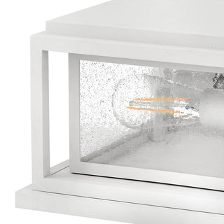 Hinkley Republic Small Pier Mount Lantern, Textured White