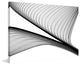 "Abstract Black and White 21-37-04" Print on Canvas by Irena Orlov