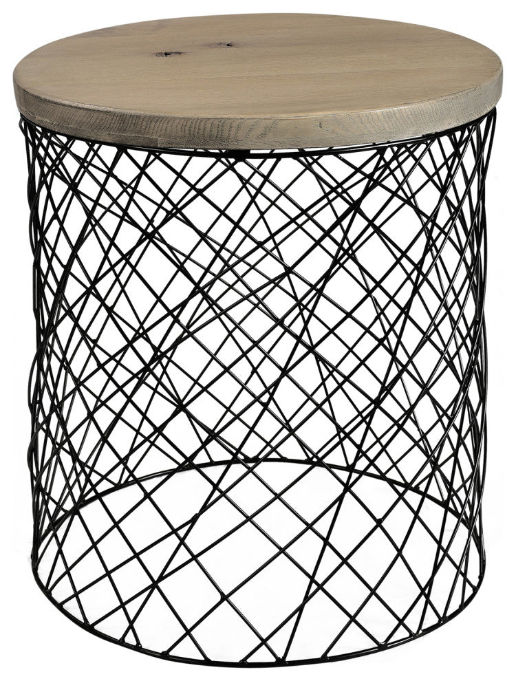 Discontinued Celeste Side Table - Grey