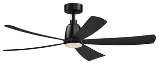Kute5 52 52 in. Outdoor Fan, Black
