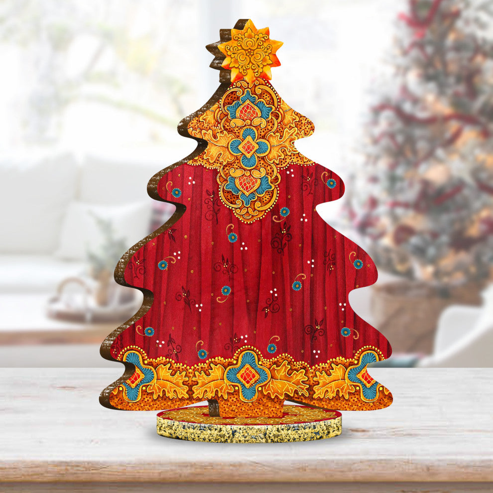 12 Days of Christmas Decorated Tree by G. DeBrekht