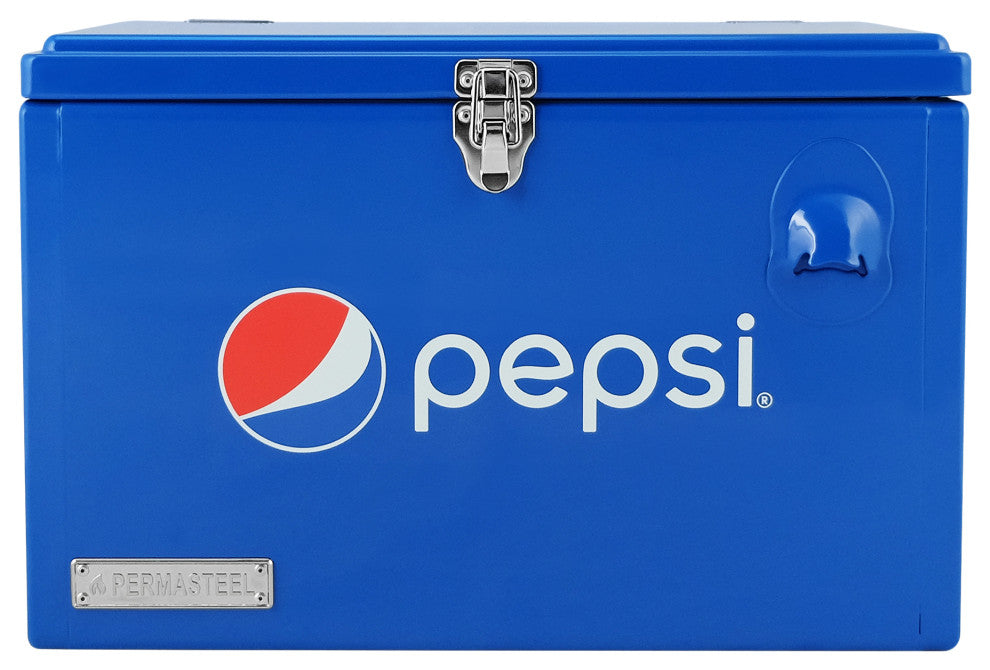 Permasteel 21 Quart Portable Cooler, Blue