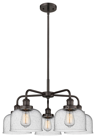 Innovations Cone 5 26" Chandelier Oil Rubbed Bronze