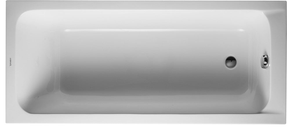 Duravit D-Code Rectangular Bathtub 700100000000090 White