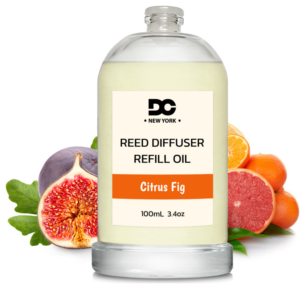 Citrus and Fig Reed Diffuser Refill Oil 3.4oz/100mL