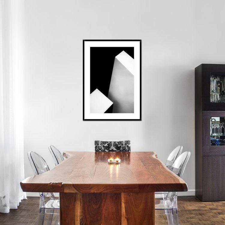 "Nero Bianco" Framed Digital Print by Gilbert Claes, 32x44"