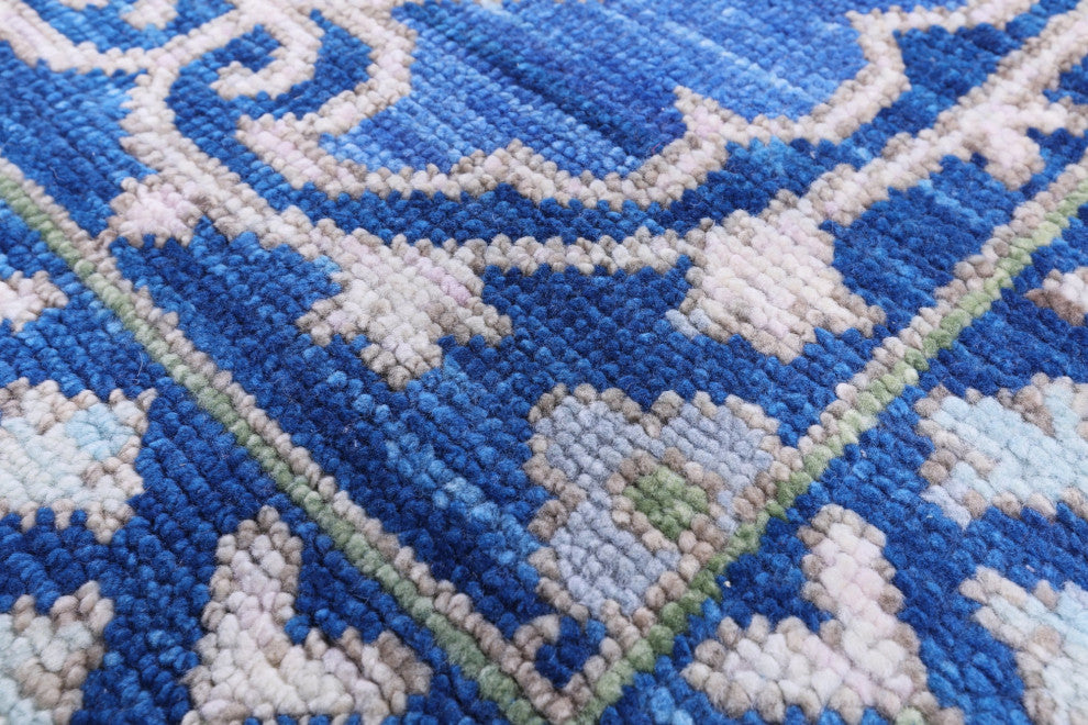 William Morris Handmade Wool Rug 9' 2" X 12' 2" - Q13599