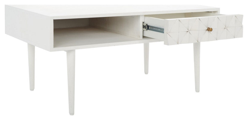 Safavieh Lexington Coffee Table, White Washed