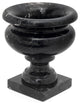 Phoebe Marble Planter, Black Zebra