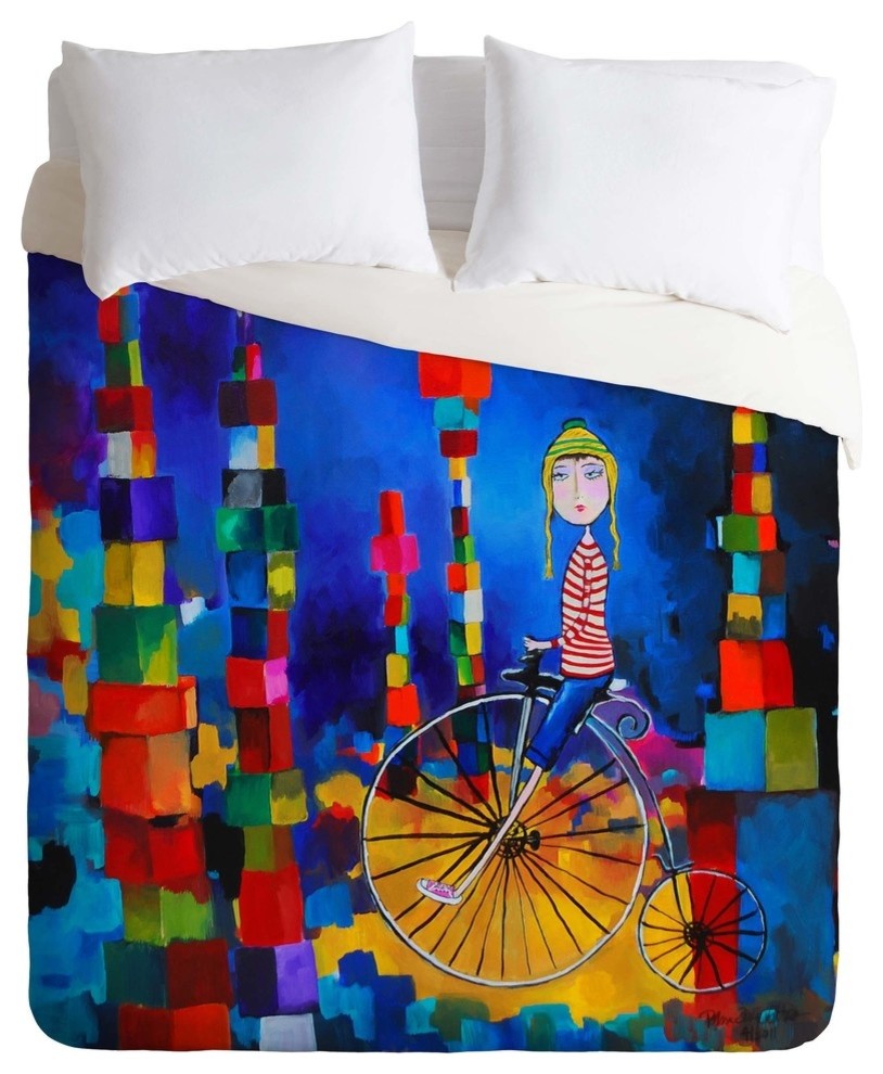 Deny Designs Robin Faye Gates Out Of Bounds Duvet Cover - Lightweight