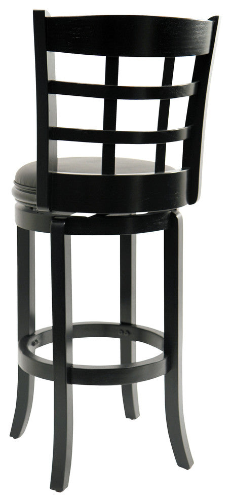 29" Kyoto swvl stool [black]