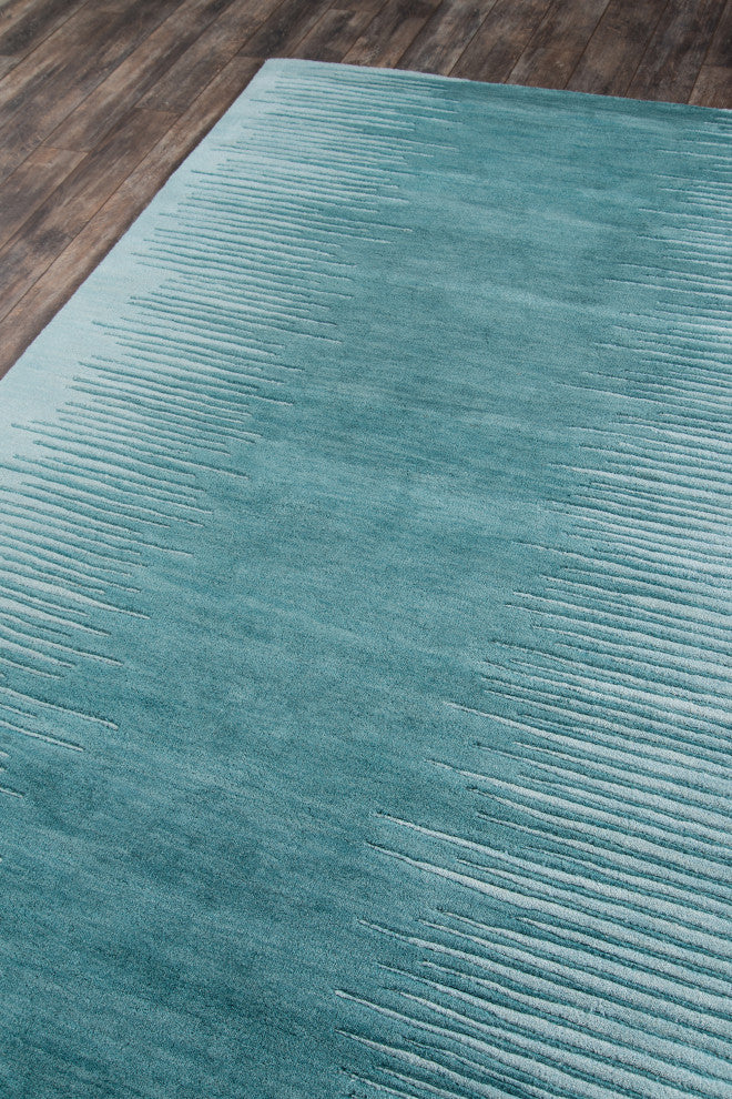 Delhi Hand-Tufted Rug, Aqua, 5''x8''