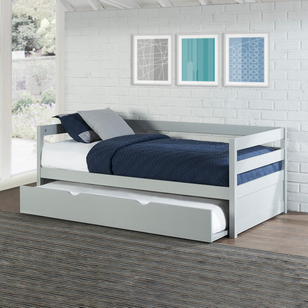 Hillsdale Caspian Wood Twin Size Daybed With Trundle