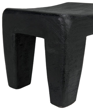 Sumo Stool, Black Burnt