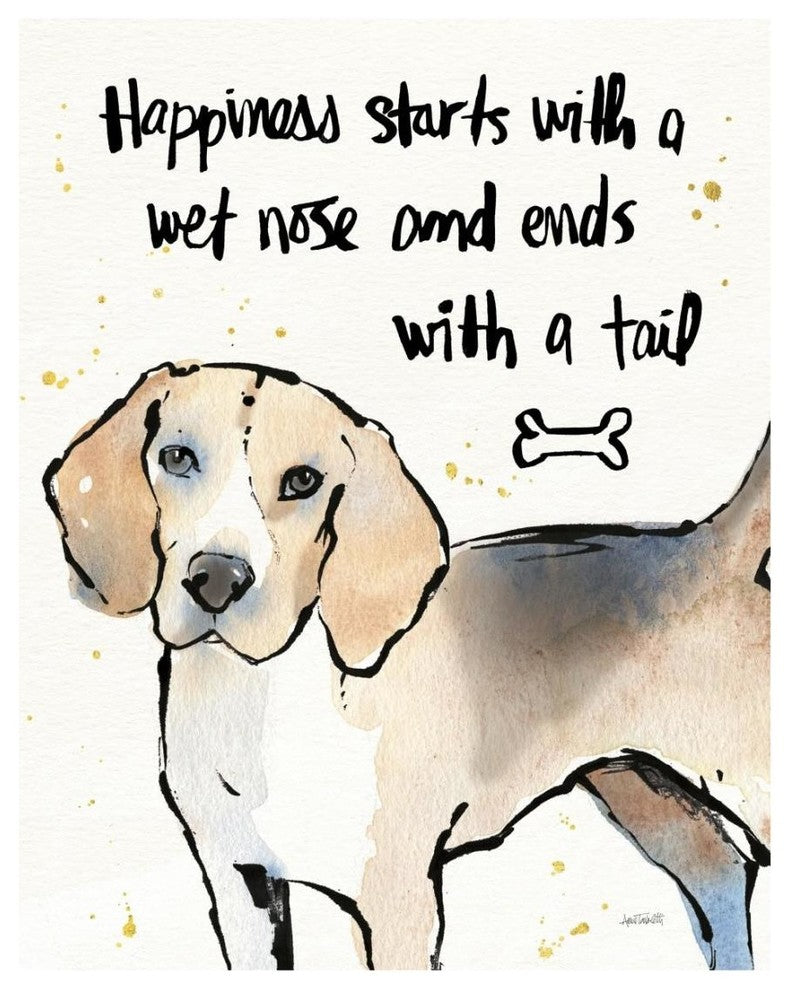"Strike a Paws IV" Digital Paper Print by Anne Tavoletti, 18"x22"