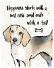 "Strike a Paws IV" Digital Paper Print by Anne Tavoletti, 18"x22"