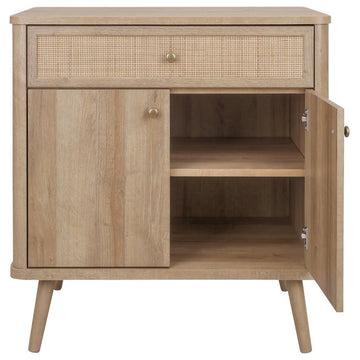 Thelma KD Rattan Small Cabinet 1 Drawer + 2 Doors