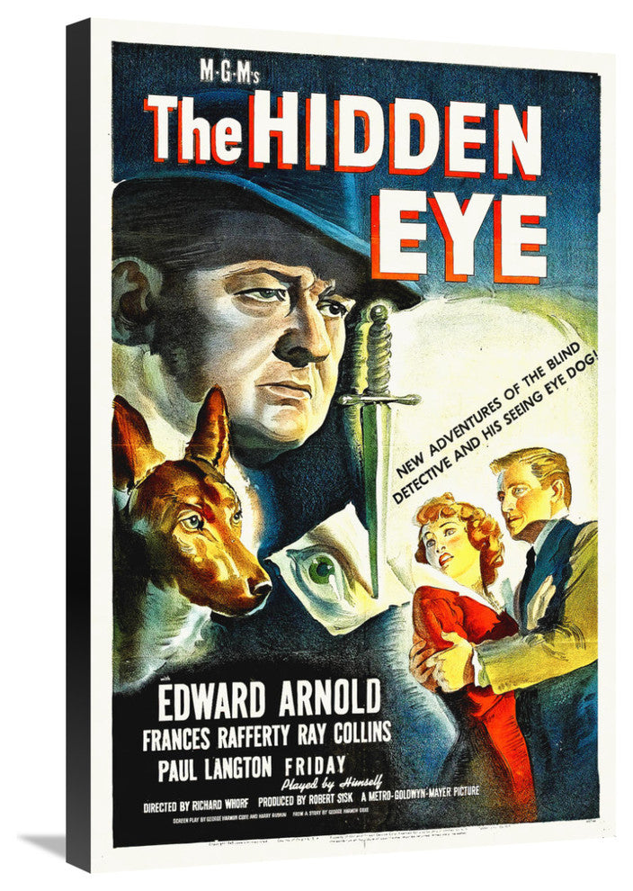 "The Hidden Eye" Stretched Canvas Giclee by Hollywood Photo Archive, 20x30"