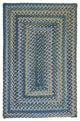 Ridgevale RV50 Whipple Blue Traditional Area Rug, Rectangular 2'x10'