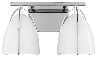 Norman Two Light Wall / Bath, Chrome