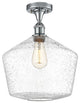Innovations 516-1C-PC-G654-12 1-Light Semi-Flush Mount, Polished Chrome