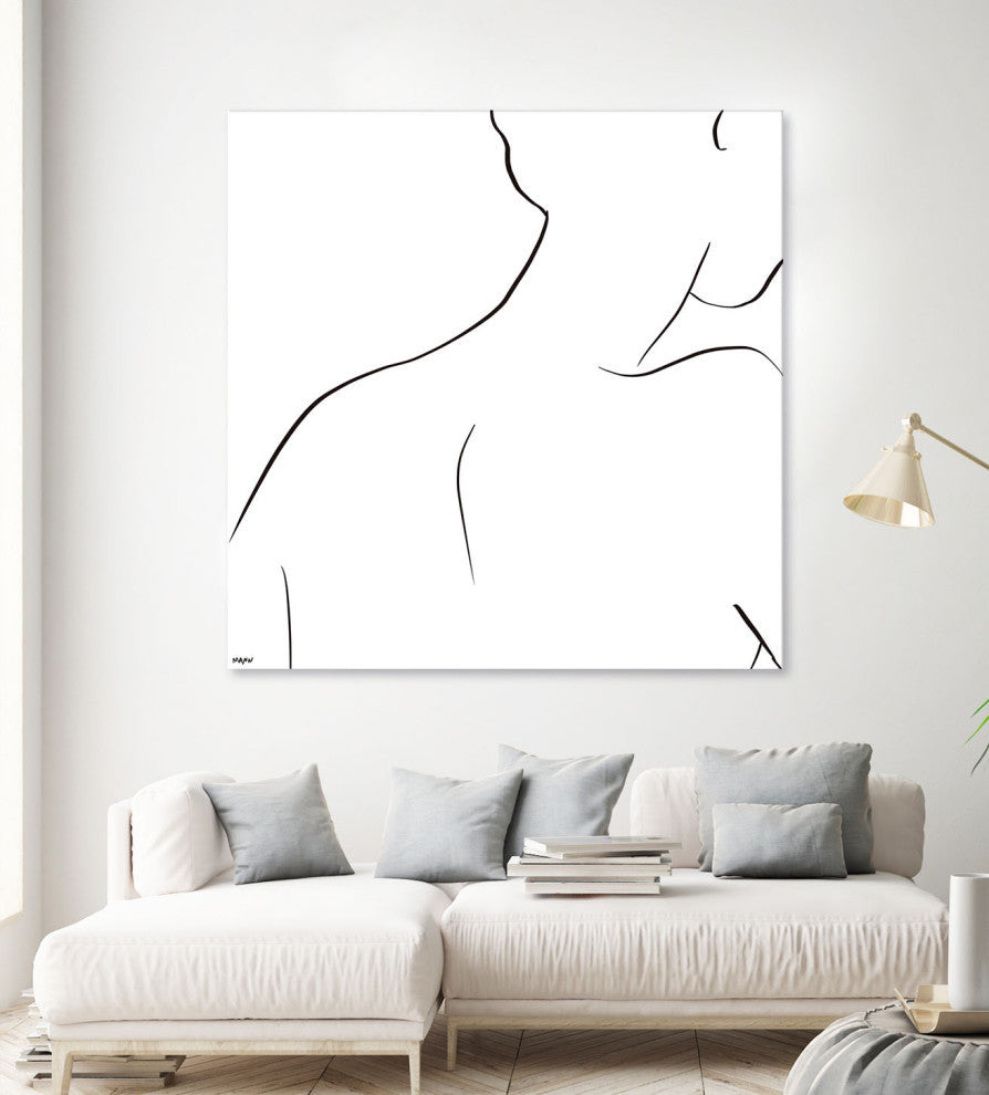 Femme III - 84 x 84 by Patti Mann