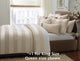 Aico Amini Amalfi 10 pc King Comforter Set in Sand