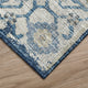 Indoor/Outdoor Marbella MB1 Indigo Machine Washable 3' x 5' Rug
