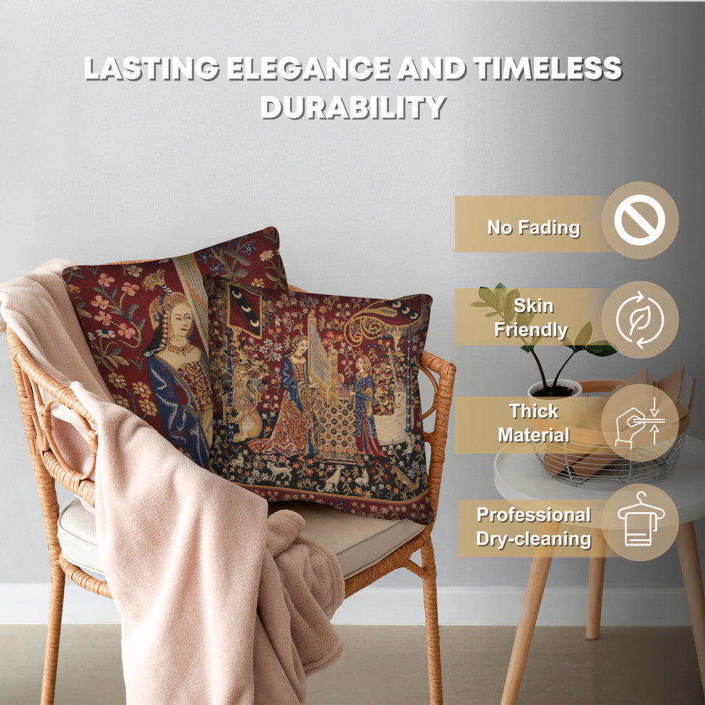 Hearing II Belgian Cushion Cover